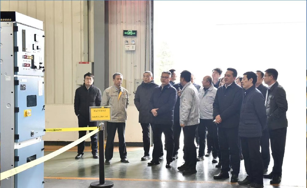 中國西電集團有限公司來長開廠集團走訪交流